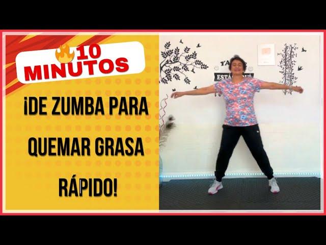 Zumba para Adelgazar Rápido/Quema Grasa/Baja de Peso/Rutina para Mayores