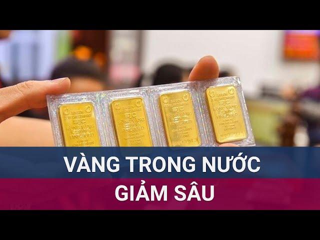 🪙 Giá vàng trong nước lại tiếp tục tuột dốc "chưa từng có" | VTC Now