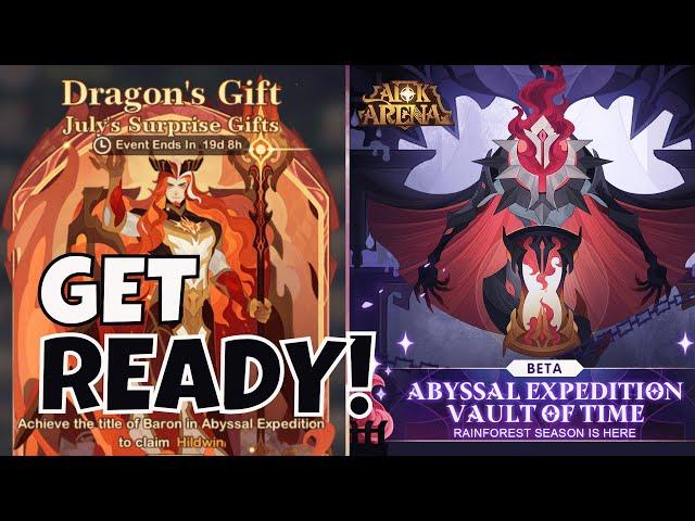 NEW BOSS & MAPS! ABYSSAL EXPEDITION TIME! [FURRY HIPPO AFK ARENA]