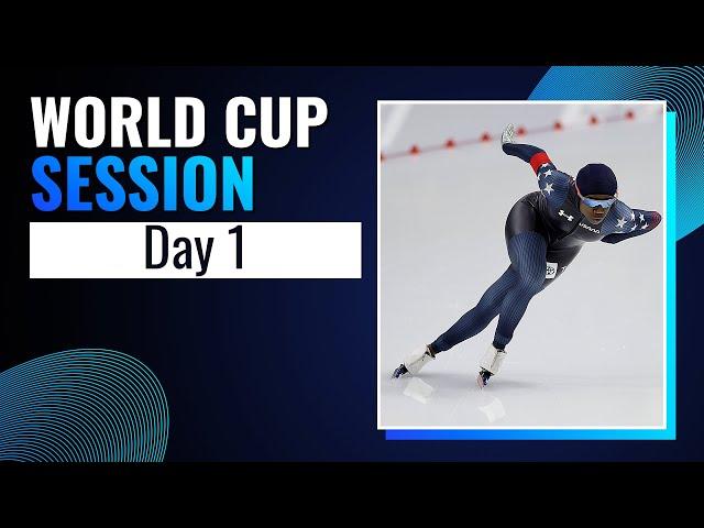 Day 1: World Cup Session | Nagano 2024 | #SpeedSkating