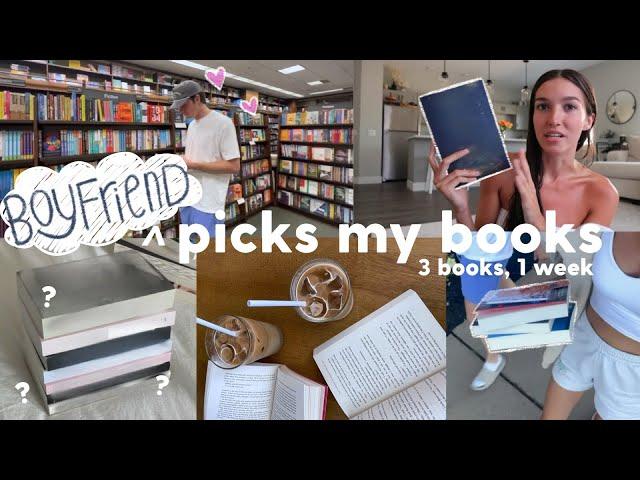 I let my boyfriend pick the books I read… (barnes shopping, rating prediction, 3 books in 1 week)