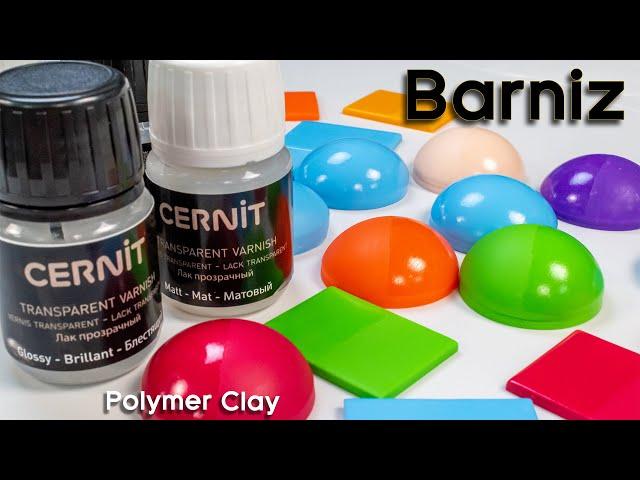 How to apply Cernit varnish? - Tutorial on polymer clay [Sub] | Ana Belchí