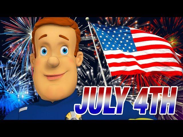 Fireman Sam US NEW Episodes | FIREWORKS! | 4th July Safety Collection | Cartoons for Children