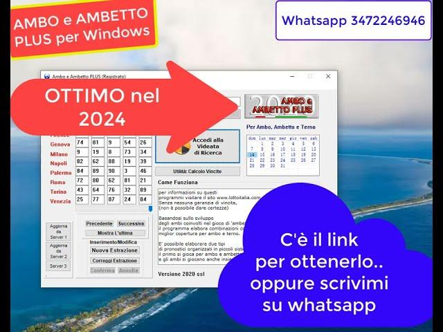 AMBO e AMBETTO PLUS .. alla grande nel 2024. DOPPIO TERNO.. da vedere subito !!