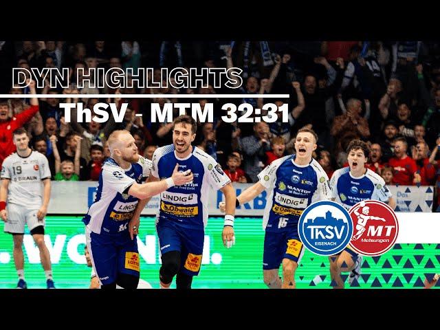 Mit Tor in letzter Sekunde: ThSV besiegt Tabellenführer Melsungen | Dyn Highlights | 1. HBL