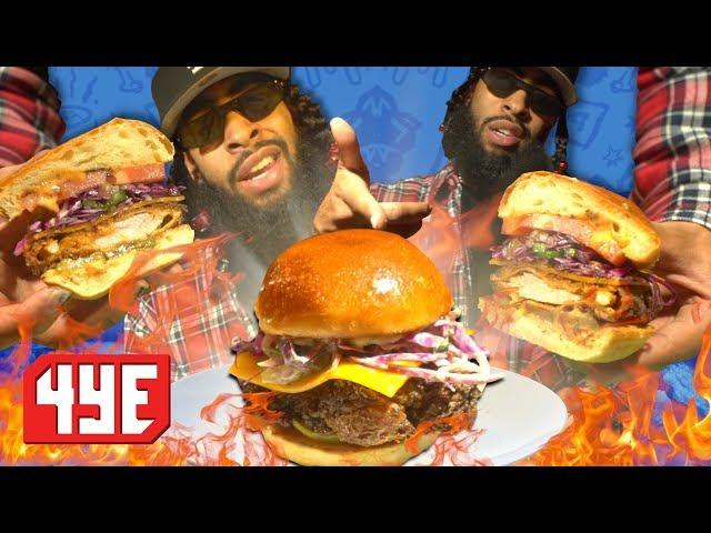 DIY Popeyes Chicken Sandwich SUPREME | Cookin w/ The Bro Malik