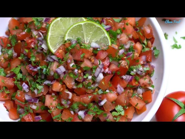 Homemade Pico De Gallo Recipe - Clean Food Crush Rachel Maser