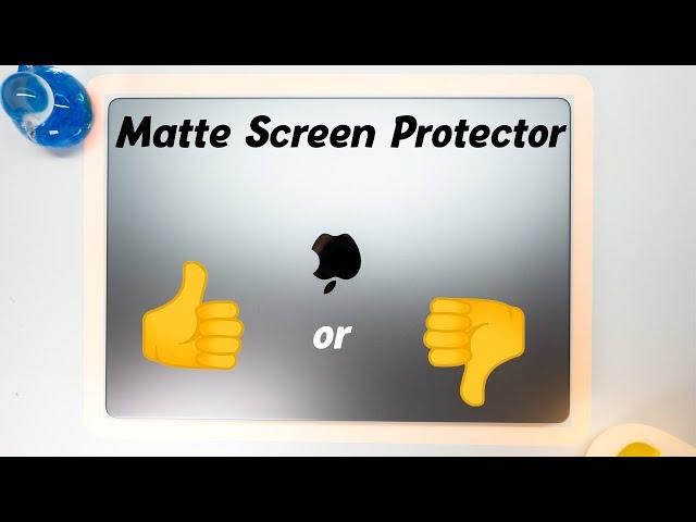 I Tried a Matte Screen Protector on my M1 Macbook Pro