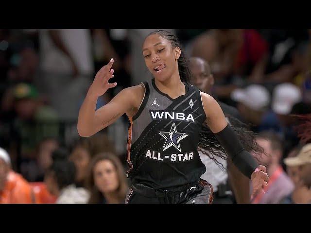  A'ja Wilson Breaks Out Dance Moves & Celebrations During 2023 WNBA All-Star Game