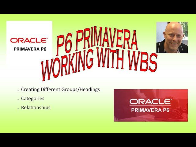 P6 Primavera Oracle Scheduling WBS Help Video