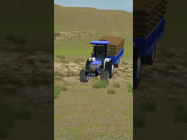 JAP NAAM BHOLE KA TRACTOR POWER STUNT WITH BIG TROLLEY #gaming #foryou #viral #edit #stunt #explore