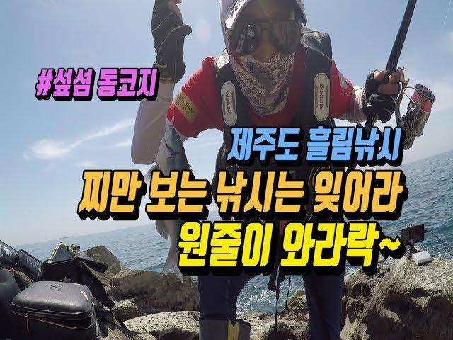 제주도 벵에돔 낚시 - 섶섬 동코지로 오늘도 일단 달려본다