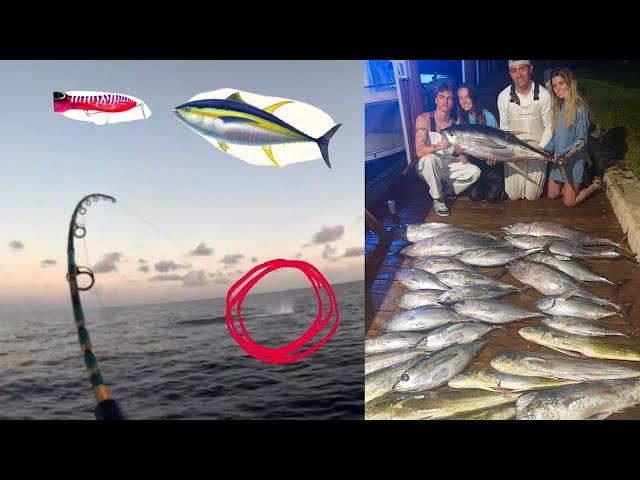 Non-Stop TUNA on POPPERS in the BAHAMAS - Ep. 42
