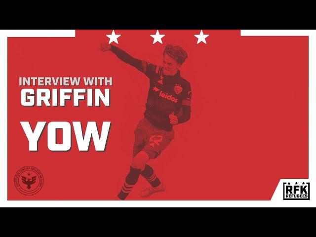 RFK Refugees Interview with DC United Homegrown Griffin Yow