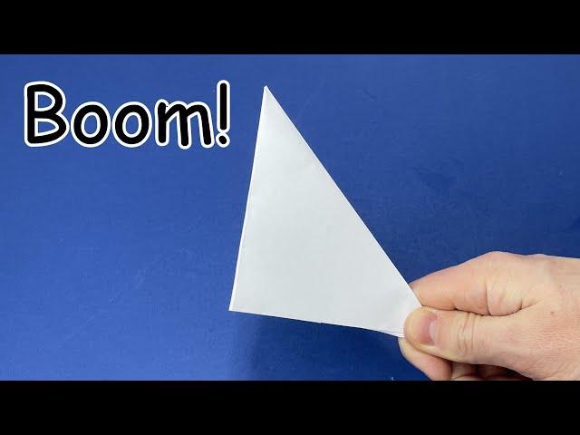 Paper Popper Power: Creating a Loud and Explosive Paper Bomb for Science Fun!