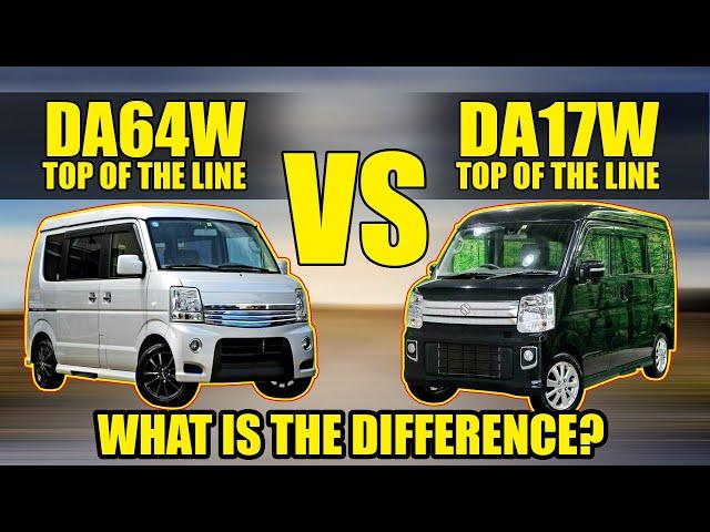 DA64W TOP OF THE LINE VS DA17W TOP OF THE LINE/MINI VAN