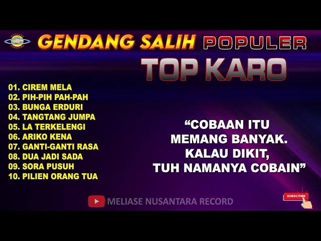 GENDANG SALIH POPULER TOP KARO | LAGU KARO