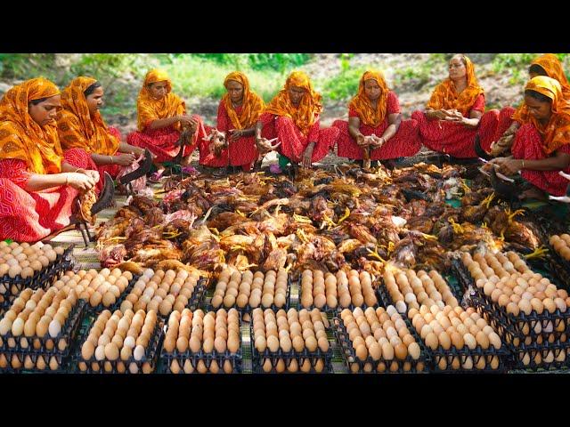 700 Chicken Roast 700 Eggs & Pulse Curry Cooking - Honoring GP CEO's Visit to Our YouTube Village