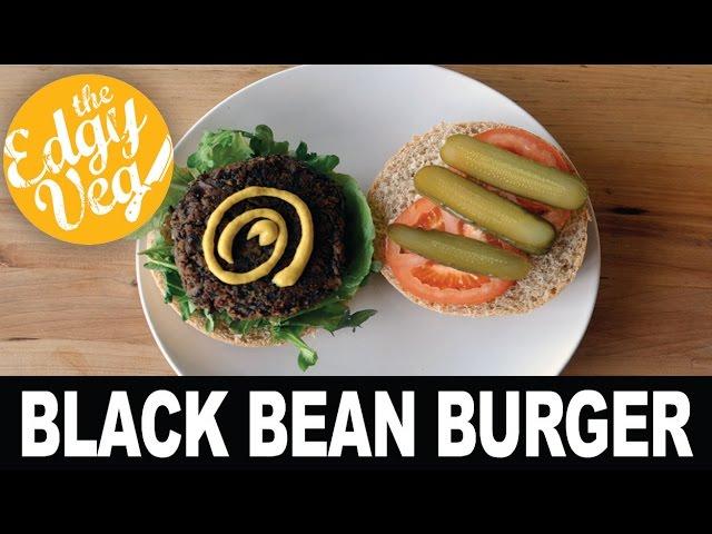 Veggie Burger Recipe VEGAN | The Edgy Veg