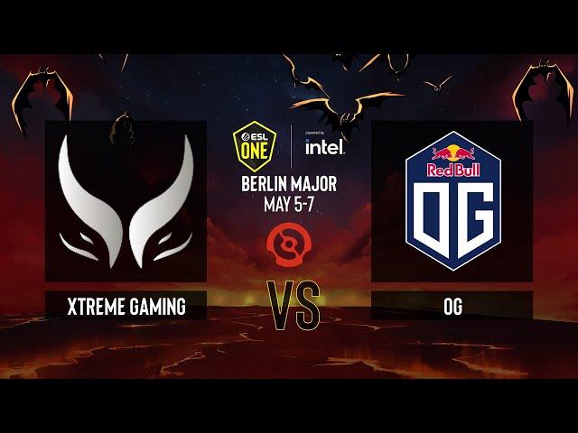 Dota2 - Xtreme Gaming vs OG - Game 1 - ESL One Berlin 2023 - Group B