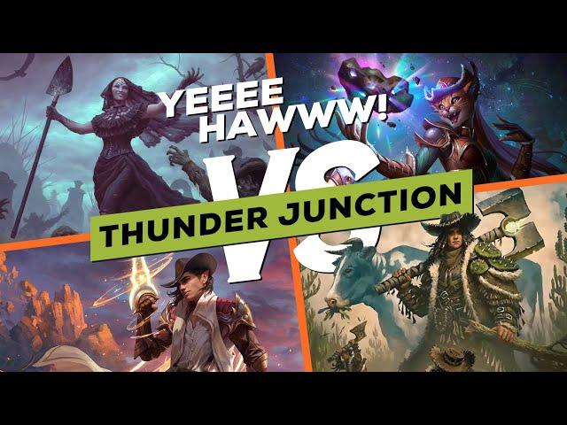 Gisa, Roxanne, Bonny Pall, Kellan | Thunder Junction Commander Gameplay