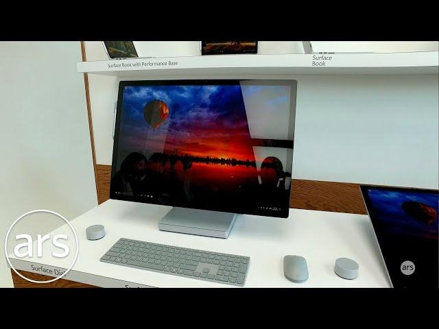 First look at the Microsoft Surface Studio | Ars Technica