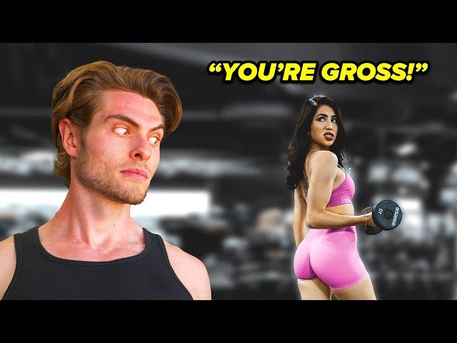 exposing gym guys w/ hidden eye tracker | Pt.2