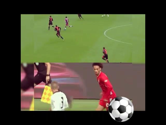 Leroy Sane picks up Ajen Robben signature move