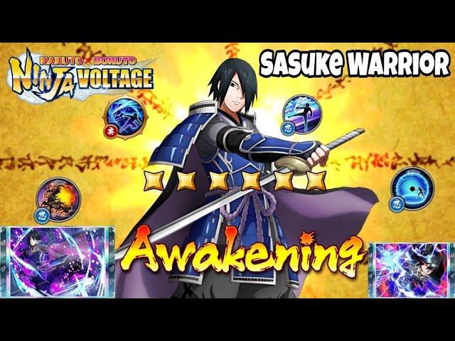 NxB NV : Sasuke Warrior : ABILITY SHOWCASE TIPS And TESTS : Naruto x Boruto Ninja Voltage