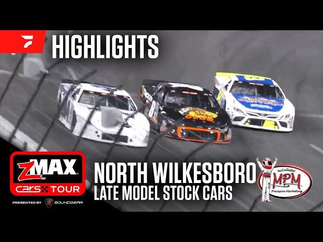 Slide Jobs At North Wilkesboro? | CARS Tour Late Model Stock Car Highlights 10/19/24