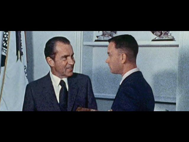 Forrest Gump (9/10) Best Movie Quote - Watergate Scandal (1994)