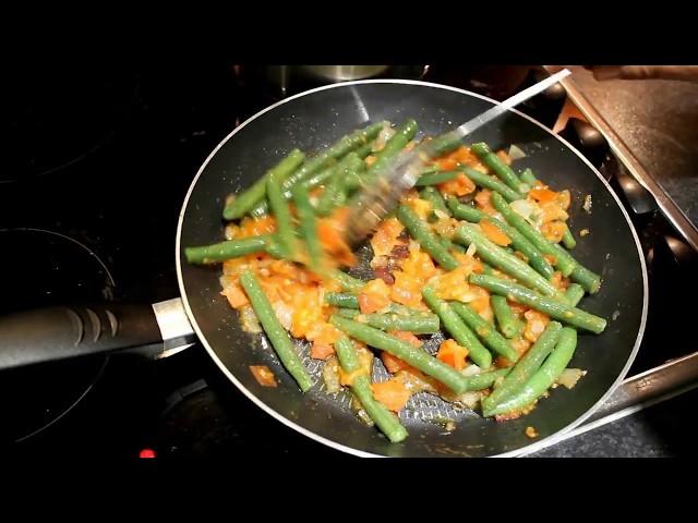 Sicilian Green Beans recipe. Healthy food for you.