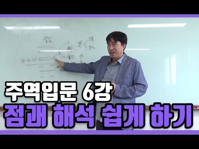 철산 주역강의 주역입문 6강 - 주역 점괘 해석 쉽게 하기