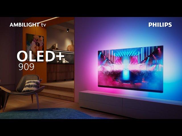 Philips Ambilight TV OLED909 | OLED+ | 4-sided Ambilight