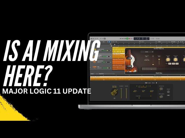 MAJOR Logic Pro 11 Update! New AI Features