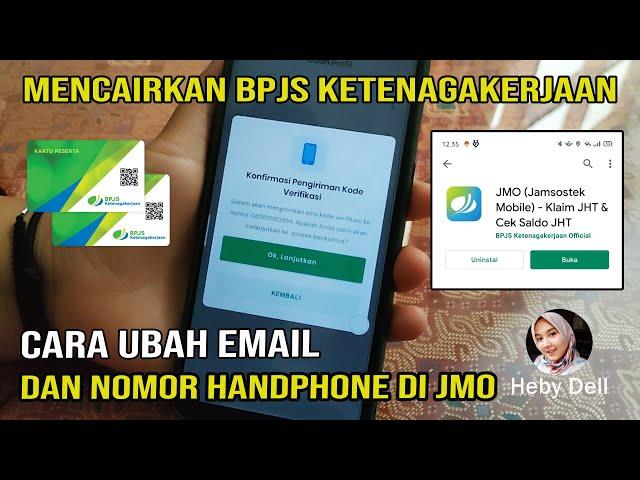 CARA GANTI EMAIL BPJS KETENAGAKERJAAN #JMO