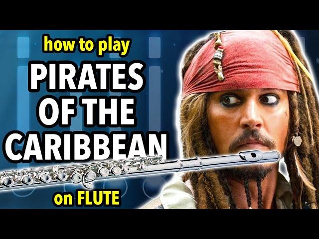 How to play the Pirates of the Caribbean Theme on Flute | Flutorials