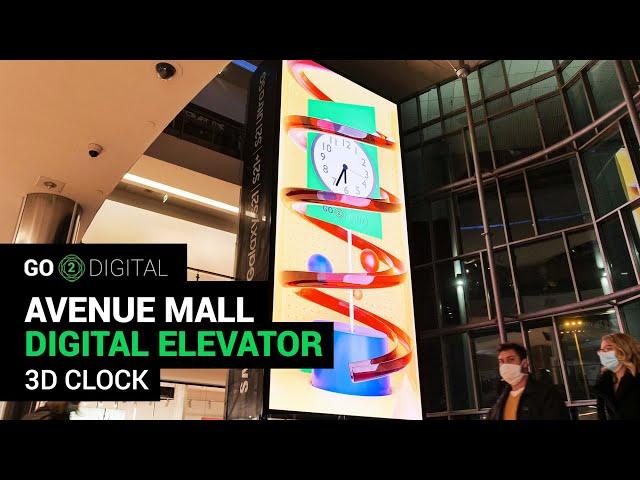 3D clock | Go2Digital