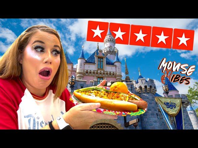 DISNEYLAND FOOD REVIEW | Trying NEW Disneyland Food! | Mouse Vibes