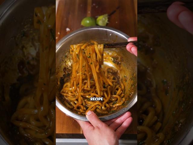 EASY 10 Minute Chili Oil Noodles Recipe