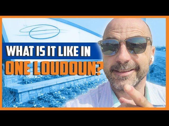 What is it like in One Loudoun? Neighborhood & Shopping Center Tour!