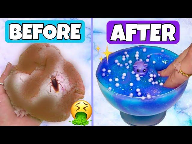 Fixing My OLDEST and WORST Slimes!  *Slime Makeovers*