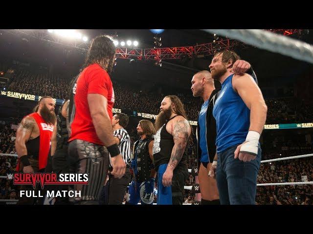 FULL MATCH - 5-on-5 Traditional Survivor Series Tag Team Elimination Match: Survivor Series 2016