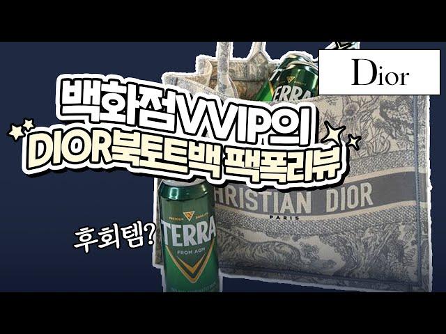 디올 북토트백보다 쇼핑백…? Unboxing 내돈내산 | 데일리백 | 디올언박싱 | dior booktote | 장단점