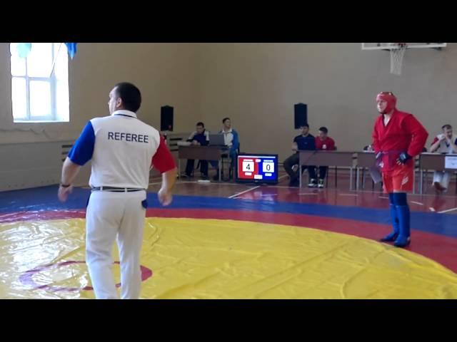 Александр Царев, Боевое самбо 10 - 0  досрочная победа