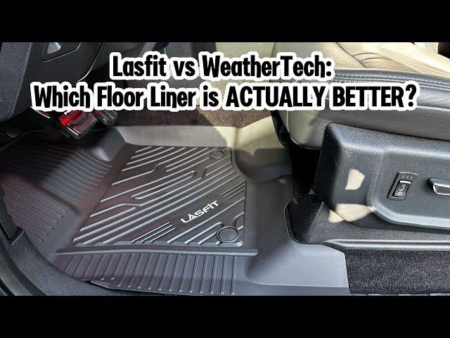 LasfitLiners all-weather floor mats open box review and Weathertech comparison! Which is better?