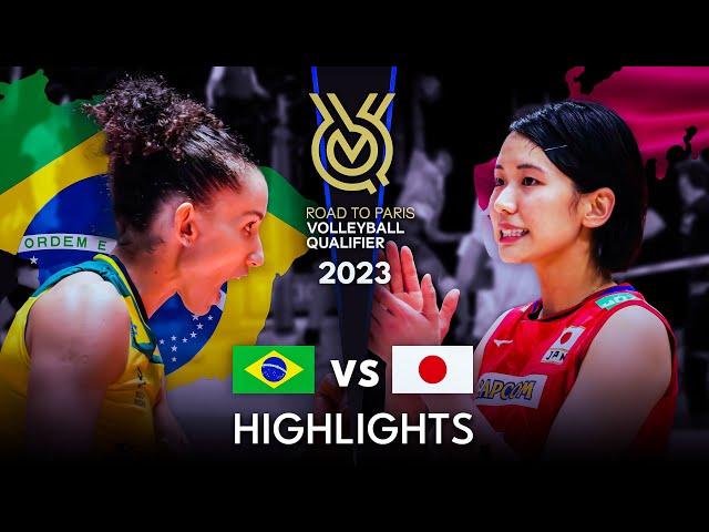 LEGENDARY MATCH |  BRAZIL vs JAPAN  | Women's OQT 2023