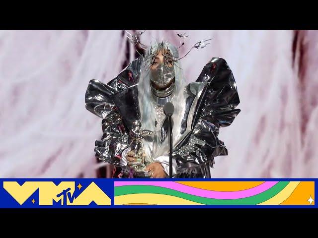 Tricon Award Winner Lady Gaga  Best Moments at the 2020 VMAs | MTV