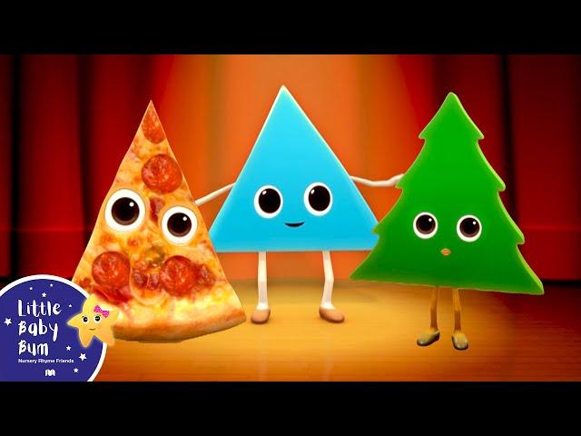 Triangle Song - Learn Shapes | Little Baby Bum - Classic Nursery Rhymes for Kids