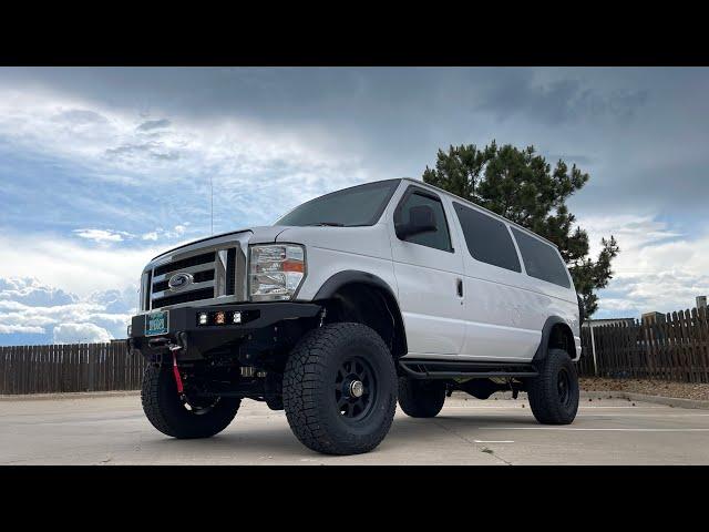 2014 Ford E350 4x4 conversion!